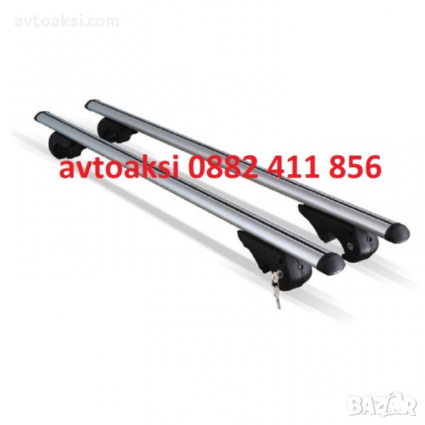 Алуминиев багажник за МПС с надлъжни греди-135см, снимка 1