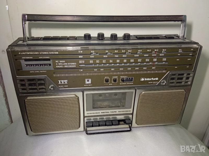 Радиокасетофон ITT, снимка 1