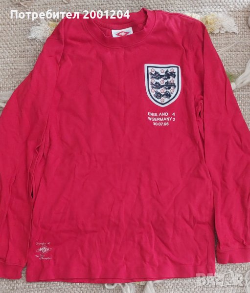 Оригинална ретро блуза на Англия - England размер М, снимка 1
