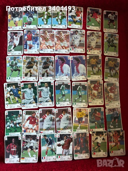 Карти с футболисти на 25г, снимка 1