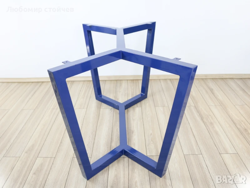 Метална основа за маса, трапезна маса, холна маса, снимка 1