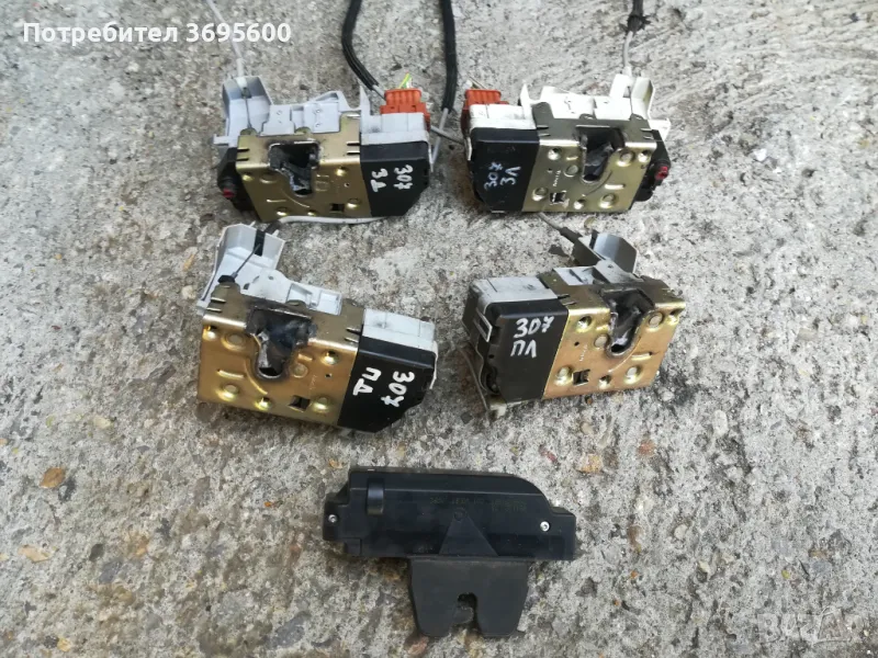 Peugeot Пежо 307 брави брава багажник лява дясна предна задна, снимка 1