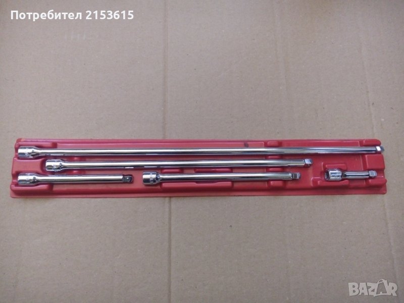 Mac Tools  5 броя 1/4 КАЧЕСТВЕНИ удължения накрайници, снимка 1