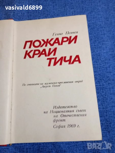 Генчо Пенчев - Пожари край Тича , снимка 1