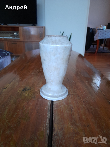 Стара мраморна ваза #2, снимка 1