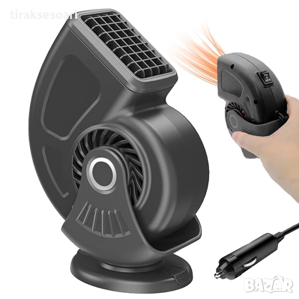 Печка за автомобил PA1164 12V – мини отоплител и размразител 150W, снимка 1