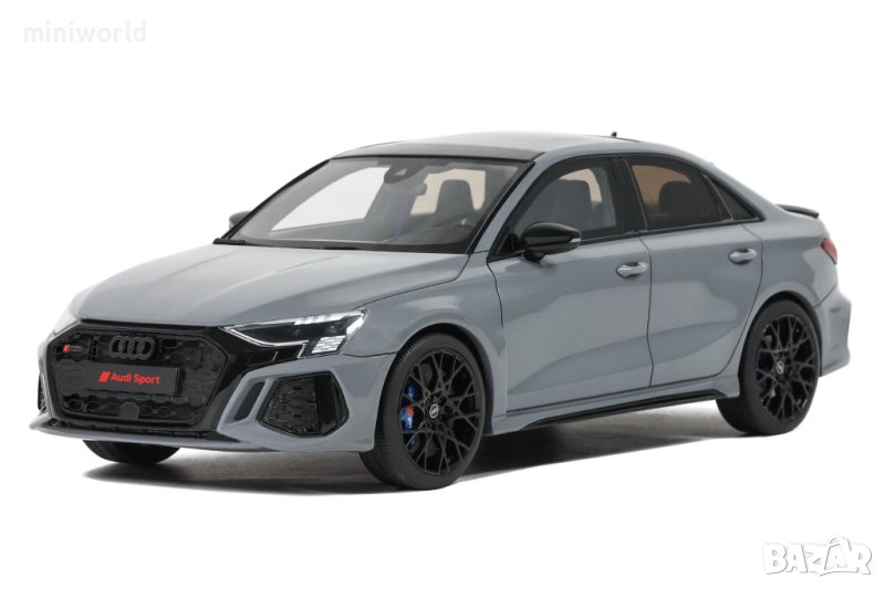 AUDI RS3 Sedan Performance Edition 2022 - мащаб 1:18 на GT SPIRIT моделът е нов в кутия, снимка 1