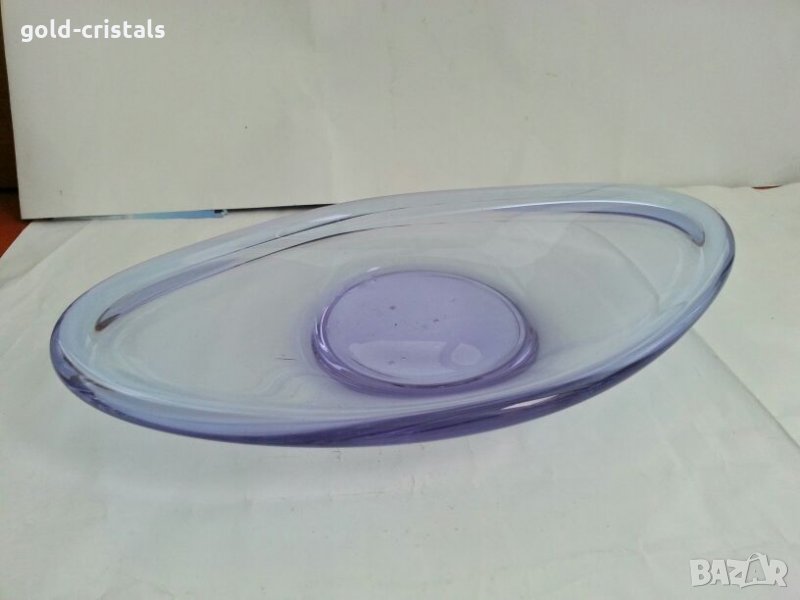  фруктиера кристално стъкло, снимка 1