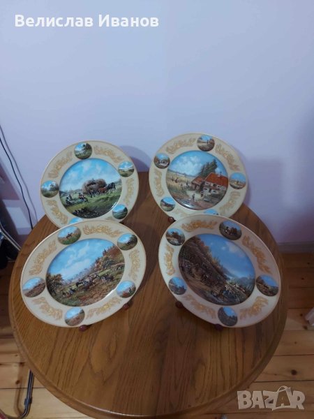 4 броя чинии от серията Seltmann Weiden Harvest Thanksgiving. Колекционерски., снимка 1