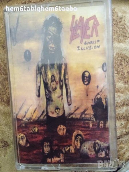 РЯДКА КАСЕТКА - SLAYER - Christ Illusion, снимка 1