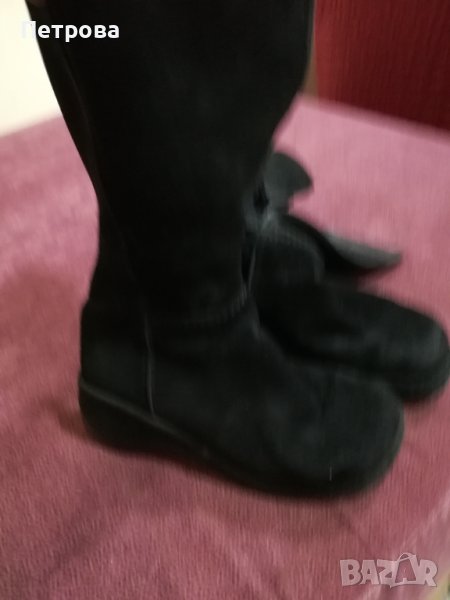 Топли ботуши от естествен велур 36 номер, снимка 1