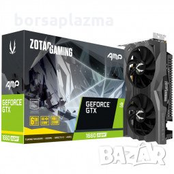 Видеокарта Zotac GAMING GeForce GTX 1660 Super AMP! Edition, 6144 MB GDDR6, снимка 1