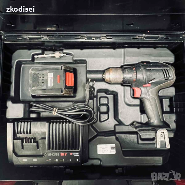 Акумулаторен винтоверт WURTH ABS18 BASIC, снимка 1