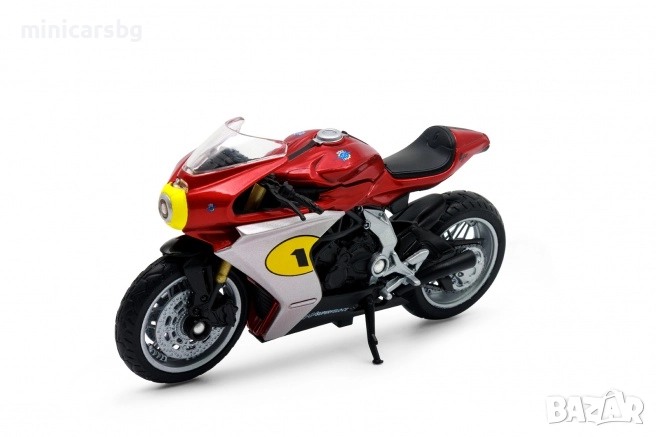 1:18 Метални мотори MV AGUSTA Superveloce Ago, снимка 1