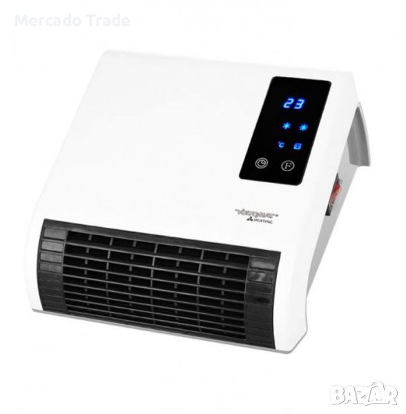 Вентилаторна печка Mercado Trade, За баня, 2000W, Бял, снимка 1