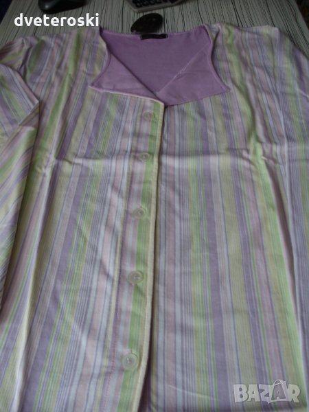 Дамска пижама с дълъг ръкав 3ХЛ, снимка 1