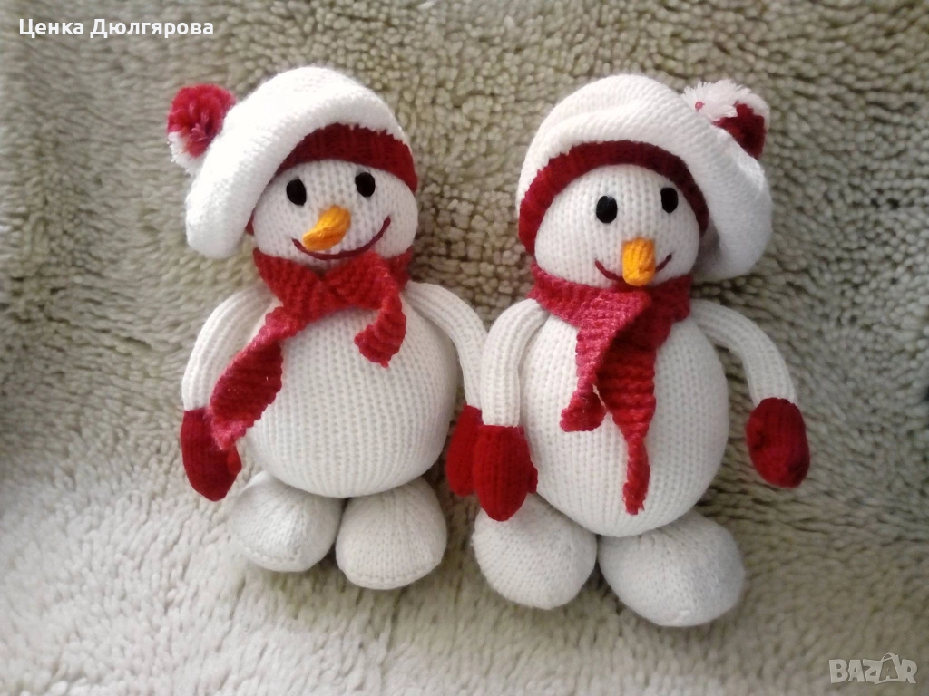 Плетени коледни играчки - Разпродажба!!! Последни бройки!!, снимка 1