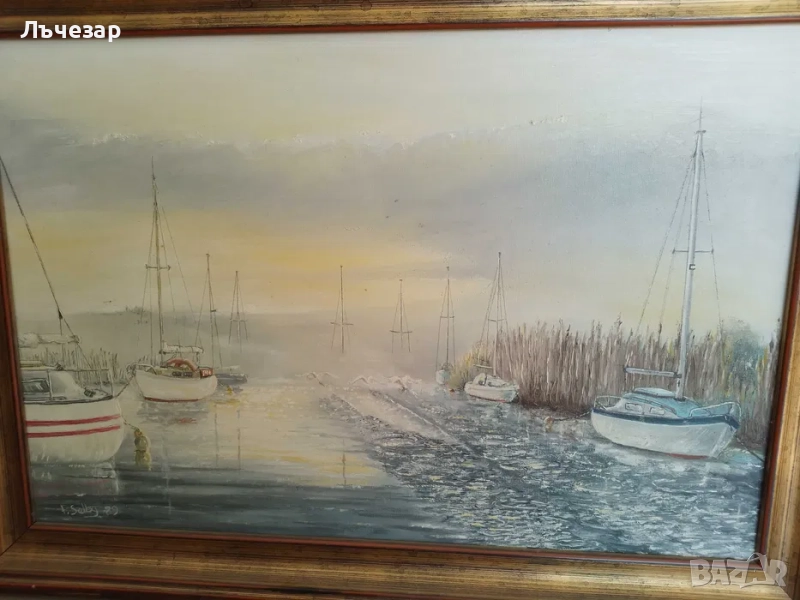 Картина маслени бои на P.Selby, снимка 1