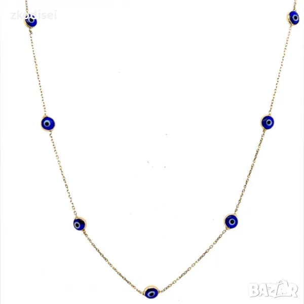 Златно колие 2,28гр. 45см. 14кр. проба:585 модел:27274-1, снимка 1