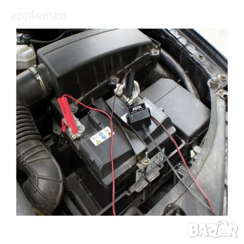 Зарядно за акумулатор - 12V 0.5A, снимка 4 - Аксесоари и консумативи - 48614765