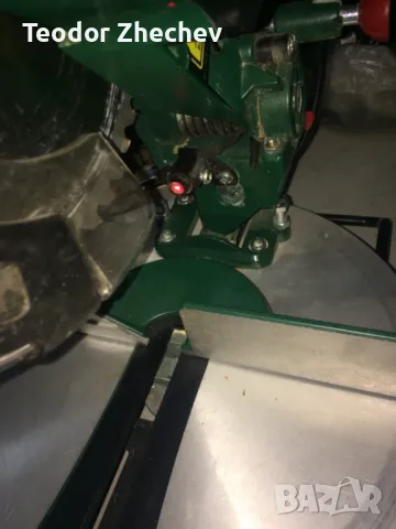 Настолен циркуляр-пендула PARKSIDE PKS 1500 B3, накланящ се с въртяща основа, снимка 4 - Циркуляри - 50026447