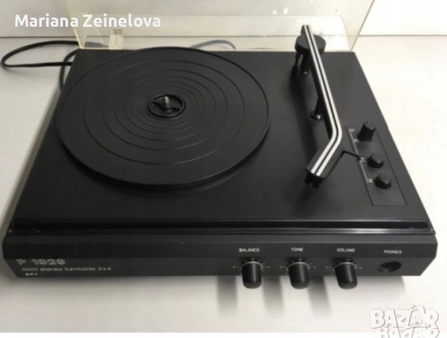 Грамофон със вграден усилвател, снимка 2 - Грамофони - 53453589