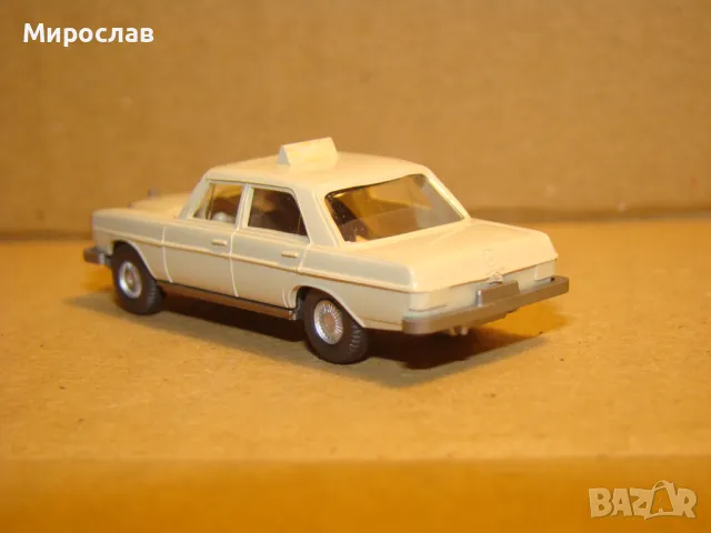 WIKING H0 1/87 MERCEDES BENZ TAXI ТАКСИ МОДЕЛ КОЛИЧКА, снимка 4 - Колекции - 48779217
