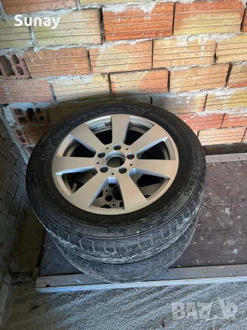 Зимни гуми с джанти Continental, снимка 7 - Гуми и джанти - 53340499