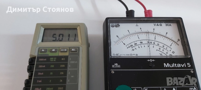 Мултицет (мултимер)  Hartmann & Braun MULTAVI 5, снимка 9 - Друга електроника - 52536160