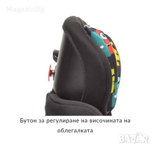 Детски Стол за кола Ares/ столче от 9 до 36кг , снимка 13 - Столчета за кола и колело - 22723196