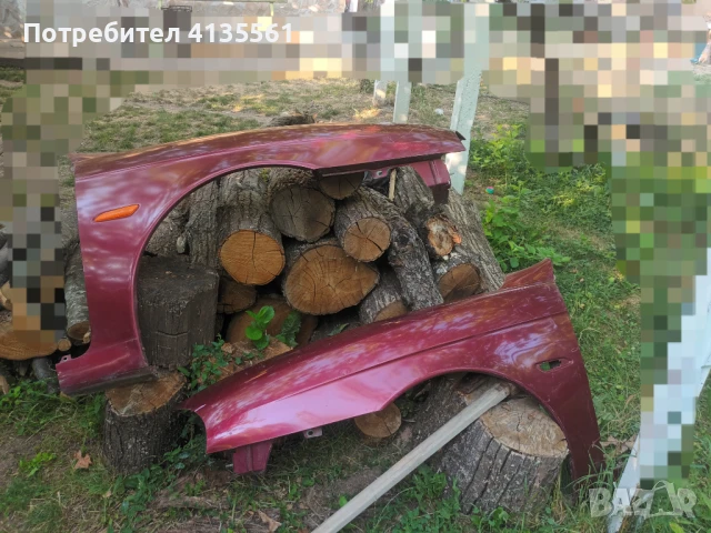 Части Алфа Ромео 156, врати с огледала, преден и заден капак, калници., снимка 3 - Части - 50921387