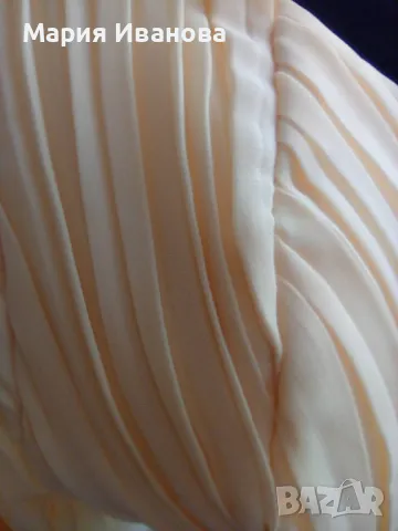 лятна жълта къса рокля, официална, за бал, снимка 11 - Рокли - 49980380