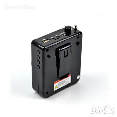 Радиоприемник високоговорител микрофон усилвател екскурзовод мегафон, снимка 7 - Други - 29017215