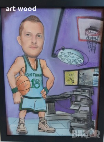 Портрет и карикатура/шарж по снимка, снимка 16 - Други услуги - 27451117