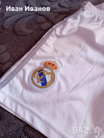 Оригинални детски къси панталонки на Реал Мадрид - размер 140, снимка 4 - Детски къси панталони - 50834721
