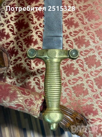 стар рядък швейцарски тесак 1890г солинген, снимка 2 - Колекции - 52521253