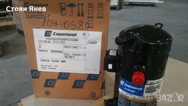 Хладилен компресор Copeland - ZS19K4E-TFD-551, снимка 4 - Други машини и части - 28543015