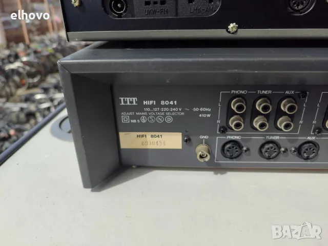 Стерео усилвател, тунер и дек ITT, снимка 10 - Ресийвъри, усилватели, смесителни пултове - 49928522