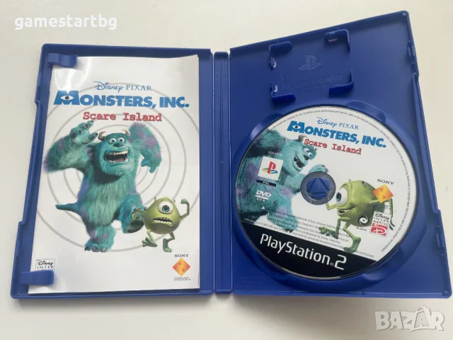 Disney Pixar Monsters Inc Scare Island  за PS2, снимка 3 - Игри за PlayStation - 49393393