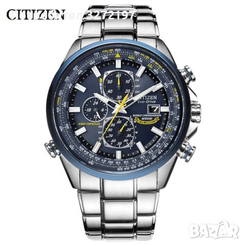 CITIZEN - кварцов,часовник,календар,хронограф , снимка 6 - Мъжки - 40698813