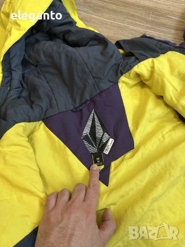 Висок клас Юношеско / Дамско яке VOLCOM Primaloft изолирано 10.000мм , 14/16години  , снимка 10 - Якета - 52964541