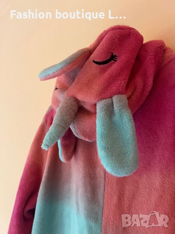 Цял плюшен гащеризон еднорог с опашка и ушички с рог на качулката S / M размер 🦄🦄🦄🦄🦄🦄🦄🦄🦄, снимка 12 - Други - 51809098