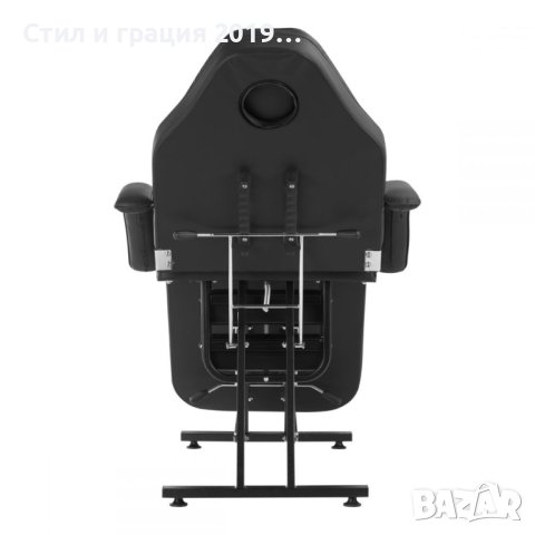 Фиксирана кушетка Sillon 180 х 60/85 х 68 см - бяла/черна, снимка 8 - Кушетки - 43848531