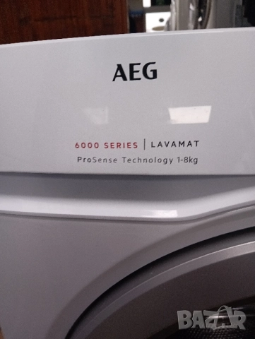 Като нова пералня АЕГ Aeg Series 6000 A+++ 8кг 2 години гаранция!, снимка 9 - Перални - 52138455