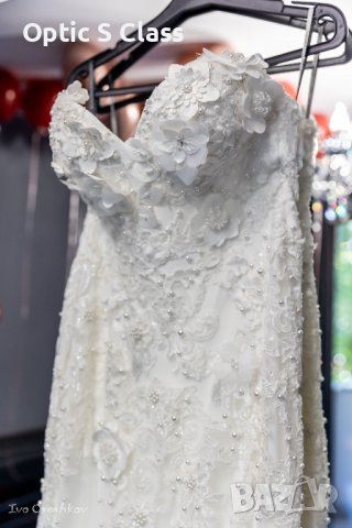 Сватбена рокля русалка на Стоян Радичев, снимка 4 - Сватбени рокли - 39971744