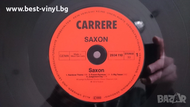Грамофонна Плоча (Saxon - Saxon), снимка 3 - Грамофонни плочи - 52678261