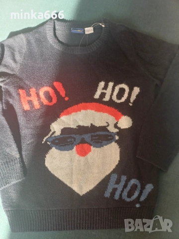 Коледен пуловер за момче, снимка 3 - Детски комплекти - 52854097