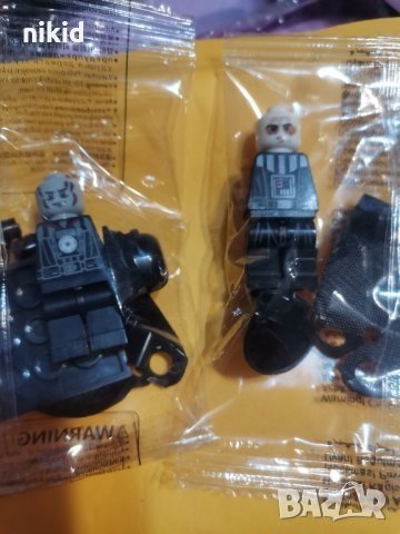 4 вида Dart darth Vader Дарт Вeйдър Star Wars Междузвездни войни фигурка за Лего конструктор, снимка 5 - Конструктори - 30343313