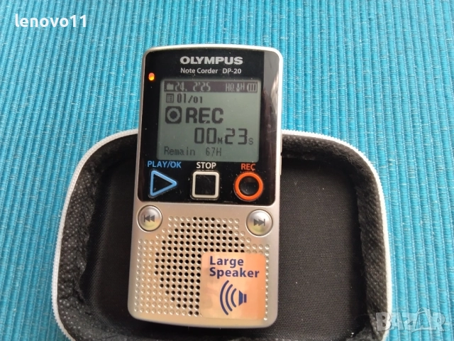 страхотен оригинален дигитален диктофон Олимпус-без касети , снимка 13 - Други - 51993694