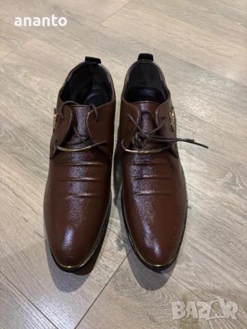 Мъжки обувки 41 номер, снимка 4 - Ежедневни обувки - 51497635